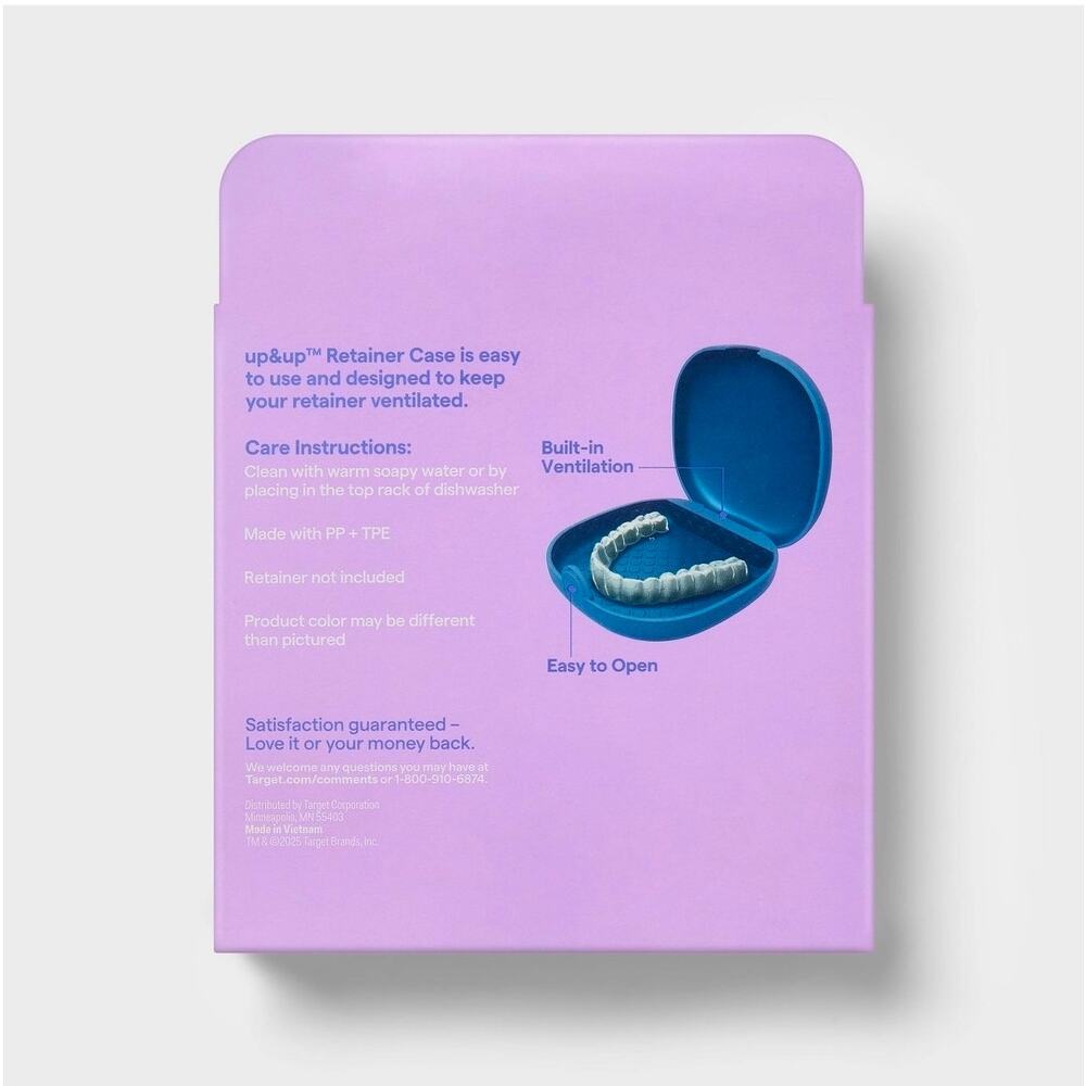 Retainer Case - Blue - up&up - Picture 3 of 3
